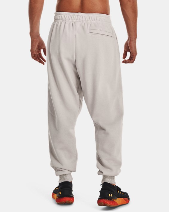 Men's UA Terry Lunar New Year Joggers in Gray image number 1